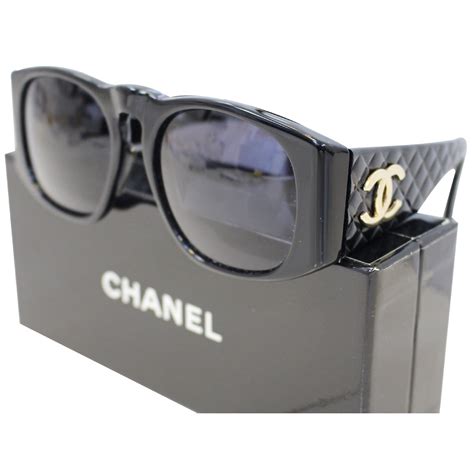 classic chanel sunglasses black|chanel sunglasses sale clearance.